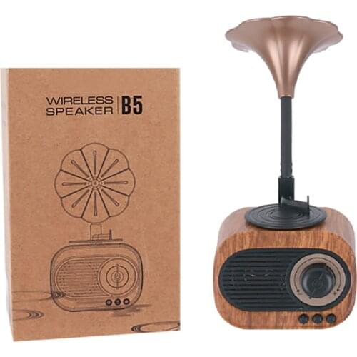 KM-200 Bluetooth Speaker Wireless Bass Column Outdoor USB Speakers Loudspeaker