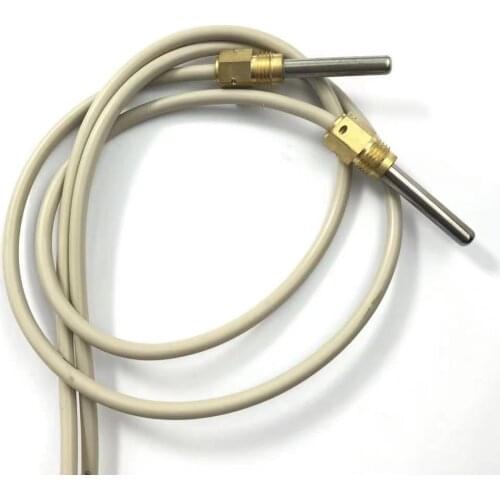 1.5 Meters PT1000 Temperature Sensor 2 pcs 2 Wires with M10 Thread 28*5mm Length*Dia. -50-150 Centigrade iSentrol