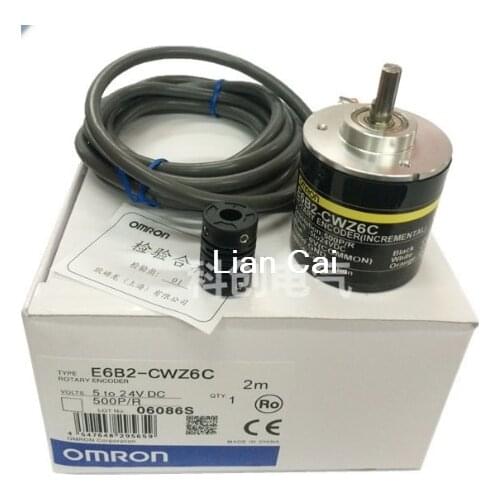 E6B2CWZ6C OMRON Rotary Encoder E6B2-CWZ6C 2500 2000 1800 1024 1000 600 500 400 360 200 100 60 40 30 20P/R 5-24v