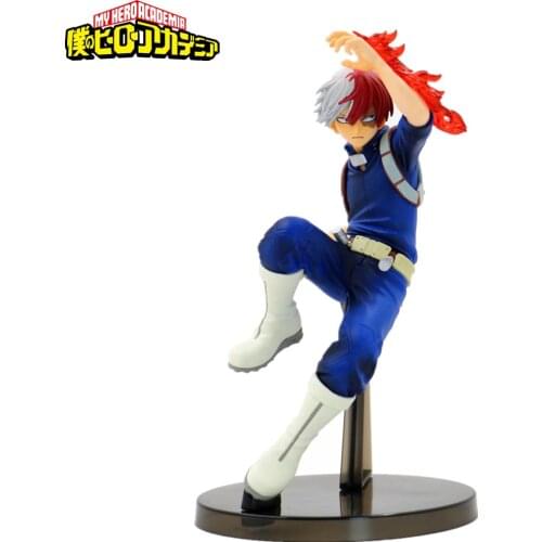 My Hero Academia Todoroki Shoto Action Figures Toy Anime Boku no Hero Academia Todoroki Shoto Figurine Diorama Brinquedos