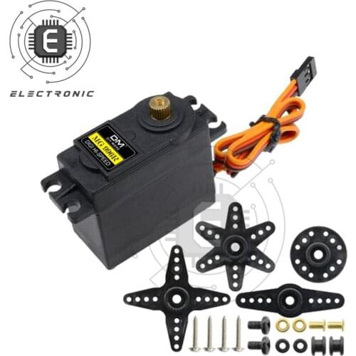 MG996R 13KG 15KG 180 degree Servos Digital Servo Metal Copper Gear for Futaba JR Car RC Model Helicopter Boat For Arduino Diy