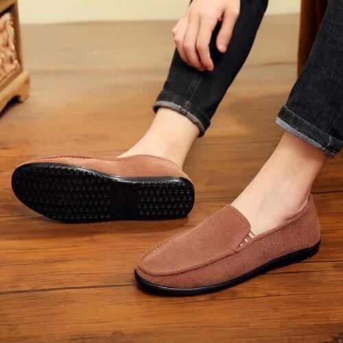 New Cloth Mens Shoes Footed Shoes Cloth Shoes Man Casual Zapatillas Hombre Chaussure Homme