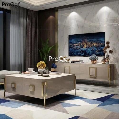 Prodgf 1Pcs A Set ins Yours Luxury TV Cabinet and Sofa Table