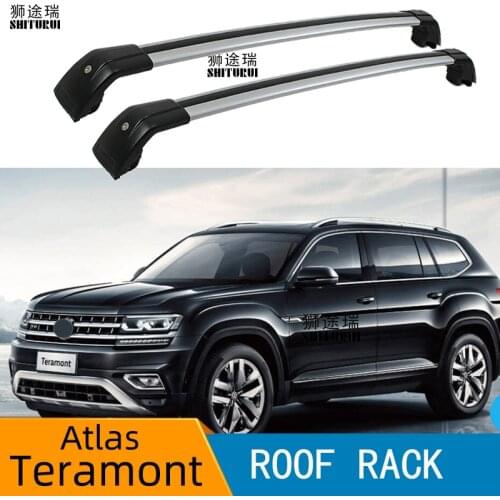 Roof rack rail (cross beam) for VOLKWAGEN Atlas TERAMONT 2016-2019 thicken aluminum alloy, quality,hot sale in China