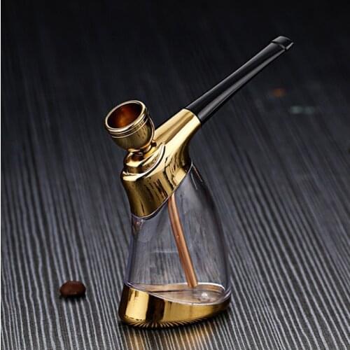 Handheld Washable Hookah Water Filter Cigarette Tobacco Tube Water Pipe Holder Mini Shisha Hookah Cigarette Cigar Smoking Tools