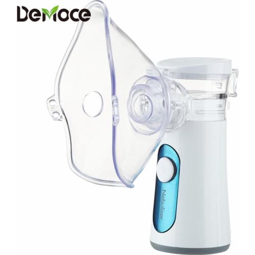 Handheld Nebulizer Portable Ultrasonic Mist Inhale Nebulizer Silent Inhaler Atomizer Moisturizer Steaming Nebulizer Health Care
