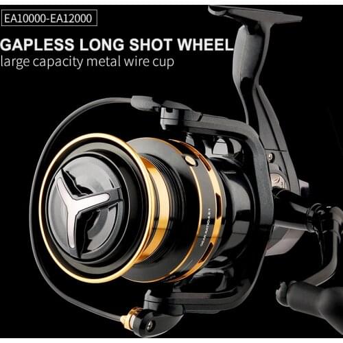 Long Shot Fishing Reels Distant Jigging trolling Gapless Fishing Reels Casting Reel CNC Tocker Max Drag Spinning Reel