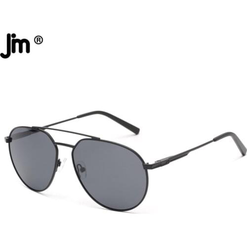 2021 Polarized Sunglasses for Men Women Spring Hinge Vintage Pilot Sunglasses Metal Frame UV400