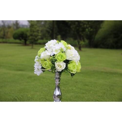 SPR New!! wedding route guide road lead flower with shelf cherry flower table centerpiece flower balls decoratios Free shipping