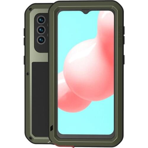 For Samsung Galaxy A32 5G Waterproof Case Shock Dirt Proof Water Resistant Metal Armor Cover for Galaxy A32 5G Phone Case