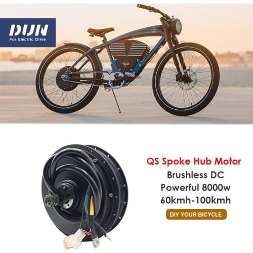 High Power Fast Speed 80kmh 100kmh QS Electric Bicycle 3000W 205 V3 Spoke Wheel Hub Motor