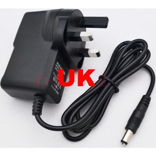 1PCS AC 100V-240V Converter 5V 2A 5V 1A 12v 1A 6V 1A 9V 1A 7.5V 1A 4.5V1A Switching power adapter Supply DC 5.5mm x 2.1mm UK