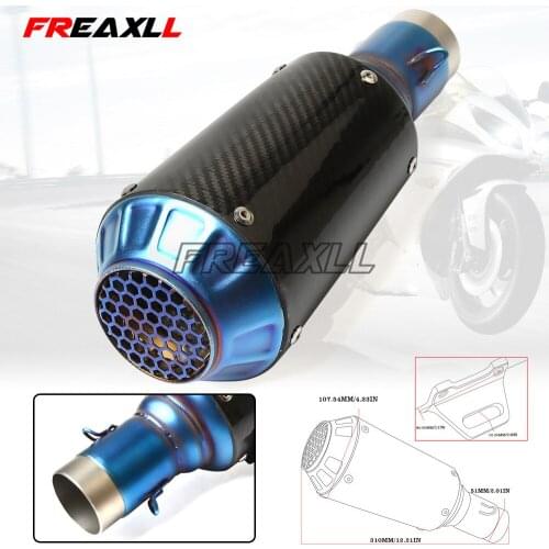 36-51MM Motorcycle Universal Exhaust Pipe Muffler FOR bmw f650gs r1200rt s1000xr g310r F650GS F700GS F800GS/AdventuRe