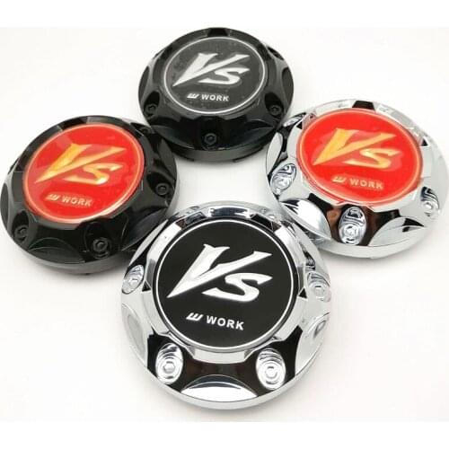 4pcs 68mm Wheel Center Hubcaps for VS W Work Car Styling 64mm Rims Emblem Cover Cap