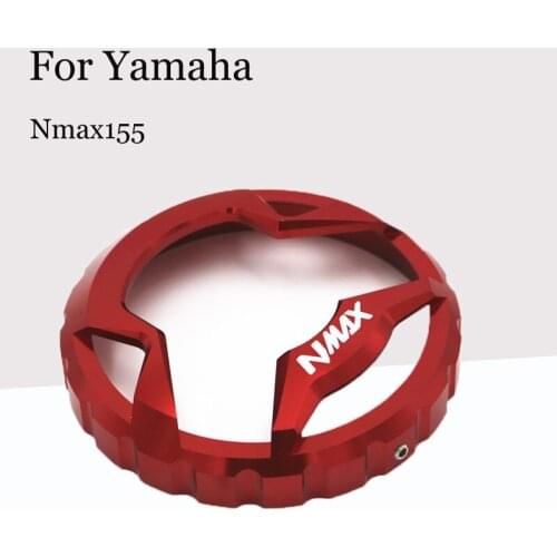 For Yamaha Nmax155 CNC Accessories Motorcycle Fuel Tank Cap Modification Electric Door Lock Cover Fuel Tank Switch Cover