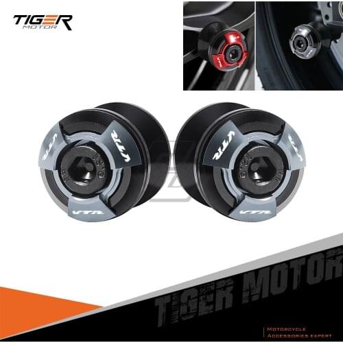 For Honda VTR VTR1000 SP-1 SP-2 Motorcycle Accessories Swingarm Spools Slider Stand Screws