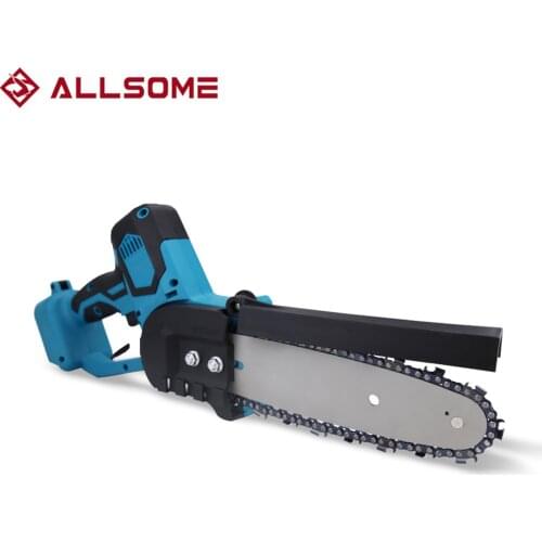 ALLSOME 21V 8 inch Electric Saw Chainsaw Wood Cutters Bracke For Makita Battery Chain Saw Power Tool