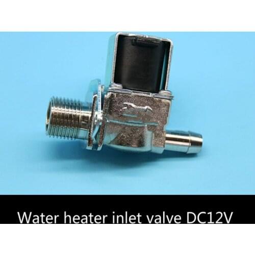 Electric Solenoid Valve Magnetic DC 12V Water Air Inlet Flow Switch for solar water heater valve for water heater series