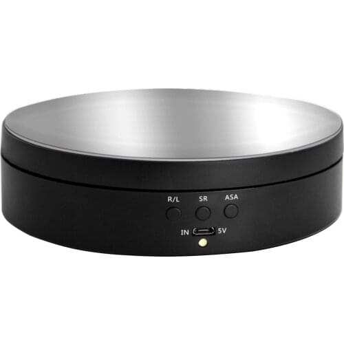 Electric Rotating Display Stand Mirror Surface Speed Regulation 3KG Load Capacity for Photography Accessories Jewelry Exhibition