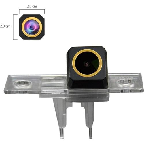 HD 1280x720p Golden Car Rear View Reverse Backup Camera for Skoda Fabia Passat B5 VW Bora Tiguan Santana Skoda Octavia II RS