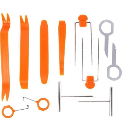 Car Removal Tool 12pcs/set Portable Vehicle Car Panel Audio Trim Removal Tool Set Kit Practical Car Repairing Hand Tools