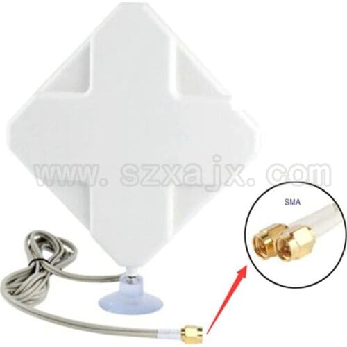 JX 4G Omni antenna 35dBi 2xSMA connector for HUAWEI B880 B310 B890 B593 B315 Router USB Modem free shipping