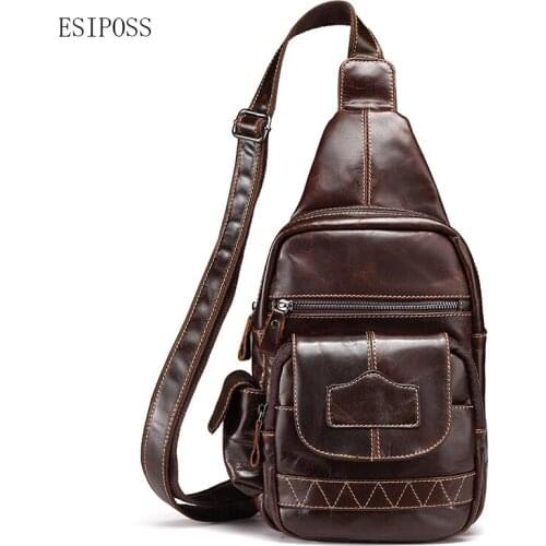 LAOSHIZI LUOSEN Mens Brand Bags