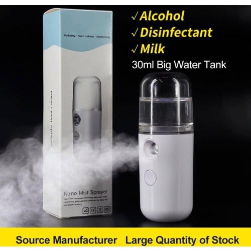 Small Nano Spray Water Replenishing Instrument Sprayer Portable Handheld Humidifier Nano Mist Sprayer
