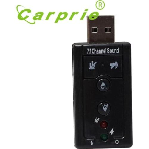 New Mini USB 2.0 3D Virtual 12Mbps External 7.1 Channel Audio Sound Card Adapter_KXL0628