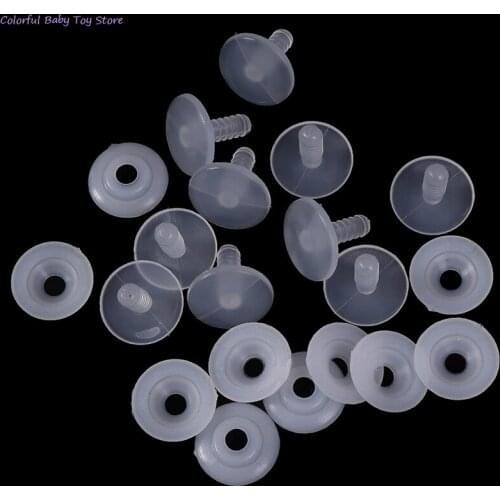 Wholesale 20Pcs(10sets) Plastic Doll Joints Dolls Accessories For Toys Making DIY Crafts
