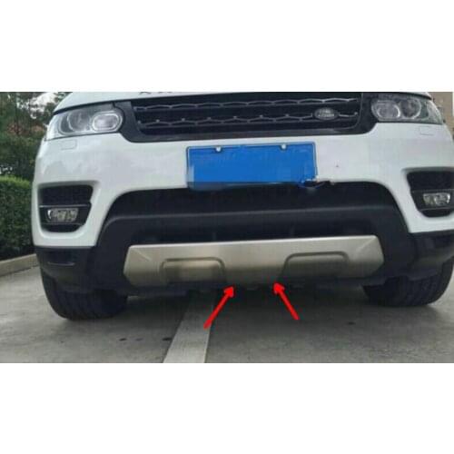 Stainless Steel CAR FRONT+REAR BUMPERS PROTECTOR GUARD SKID PLATE FIT FOR Range Rover Sport Version 2014 2015 2016 2017