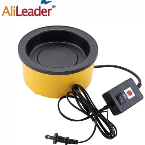 Alileader Professional 320Ml Capacity Glue Fusion Stove And Hot Melting Keratin Glue Grain For I Tip/ U-Tip Hair Extension