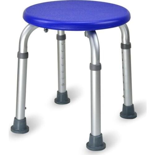 Bath Height Adjustable Kids Furniture Shower Stool Easy Clean Round Chair Seat Non Slip Disabled Toilet Home Older Pregnancy WY4