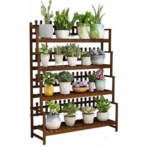 Stand Saksi Standi Pot Balkon Suporte Flores Plantenstandaard Etagere Plante Rack Balcony Flower Stojak Na Kwiaty Plant Shelf