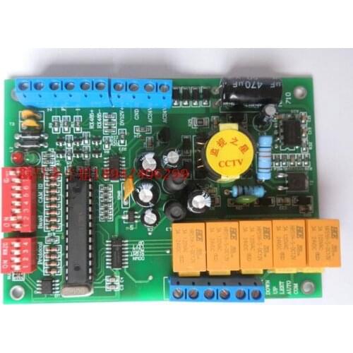 AC24V Universal Dome Camera PTZ Decoder Board RS485 Control Multi-protocol Driver Board 710A
