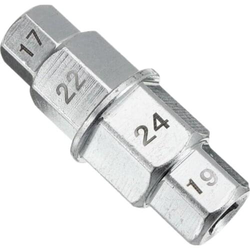 Universal Motorcycle 3/8 Inch Hex Key Spindle Wrench Tool Front Wheel 17/19/22/24Mm for Kawasaki/Honda/Suzuki/Yamaha Promotion