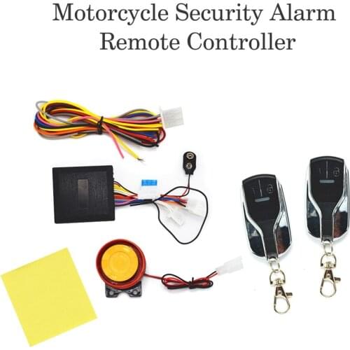 12V Motorcycle Theft Protection Bike Anti-theft Secure Alarm System motorcycle lock Remote Control Engine Start