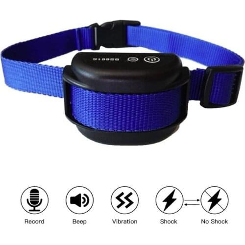 BS661S Pet Automatic Snoring Device Anti-dog Barking Personality Recording + electrostatic Stimulation Rechargeable