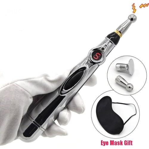 Electric Sex Chastity Wand Electro Shock Sex Toys For Woman Men Nipple/Clitoral/Penis Electrical Stimulator With Eye Mask Gift
