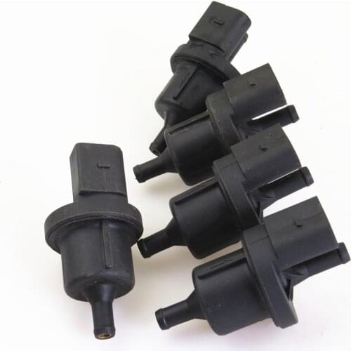 FHAWKEYEQ Qty5 Car Carbon Canister Solenoid Valve 2 PIN For S4 TT A4 A3 A6 VW EuroVan Passat Jetta Golf 1C0 906 517 A 1C0906517A
