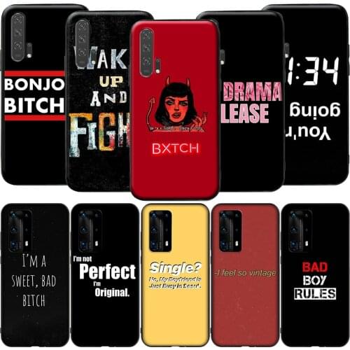 GX78 Graffiti Letter Quote for Huawei Y5P Y6P Y7A Y8P Y9A Mate 10 20 30 Pro Lite Nova 2i 3 3i 4 5 5T 7 SE P Smart Z