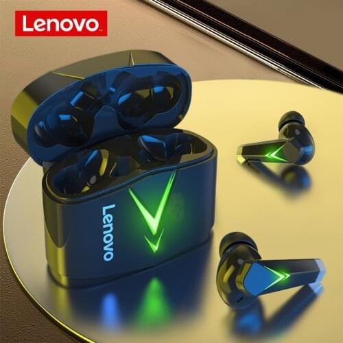 Lenovo LP6 TWS Gaming Headset HIFI Low Latency Wireless Bluetooth 5.0 Headphones Noise Reduction In-Ear Earbuds with Micphone