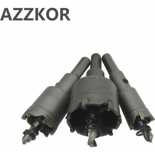 Alloy Opener Metal Opening Drill Woodworking Iron Plate Thin Skin Stainless Steel Professional High Quality Reaming 14mm-40mm