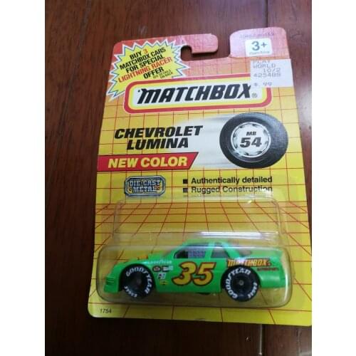 Matchbox 1/64 Chevrolet Lumina Stock Collection Metal Die-cast Simulation Model Cars Toys