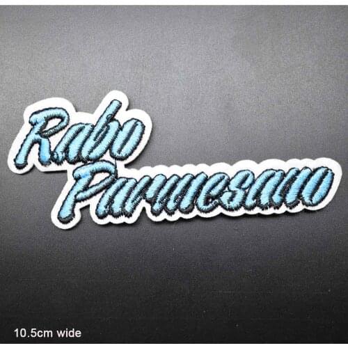 Blue Letters Iron On Embroidered Clothes Patches For Clothing Stickers Garment Wholesale