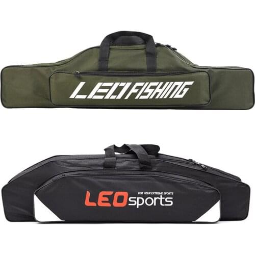 2021 NEW Fishing Bag Multi-Purpose Thicken Canvas Waterproof Durable Case Fishing Rod Bag Fishing Tackle Bag 70/80/130cm Pesca