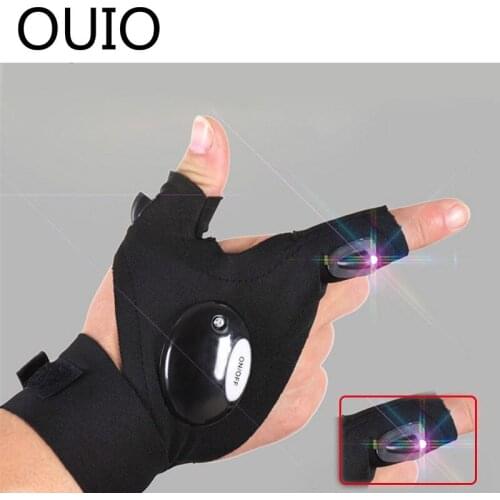 OUIO Glove Light Flashlight Nighttime Repair Tool Auto For Toyota c-hr Kia sportage Peugeot 3008 Honda civic Hyundai tucson 2017