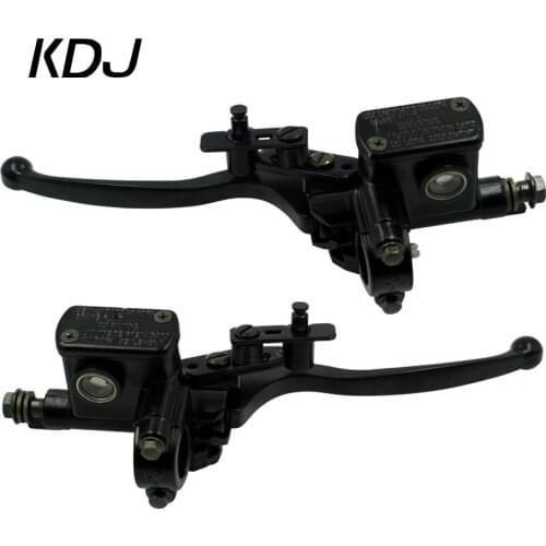 Motorcycle Front Brake Lever 50-250CC Cylinder Hydraulic Pump Universal Scooter Clutch Dirt Bike Handle Accessories Quad Moped