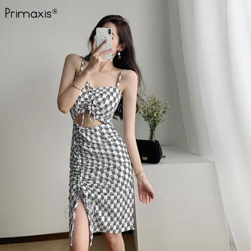 PRIMAXIS Summer Short Sleeve Dresses