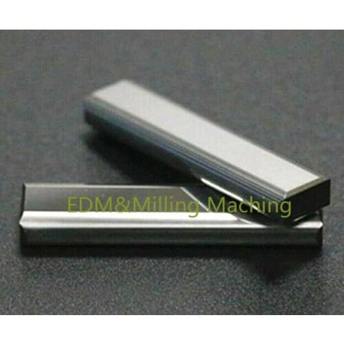 2pcs Wire EDM Machine S011 Carbide / Power Feed Contact 40x10x5mm For CNC Sodick Machine Service